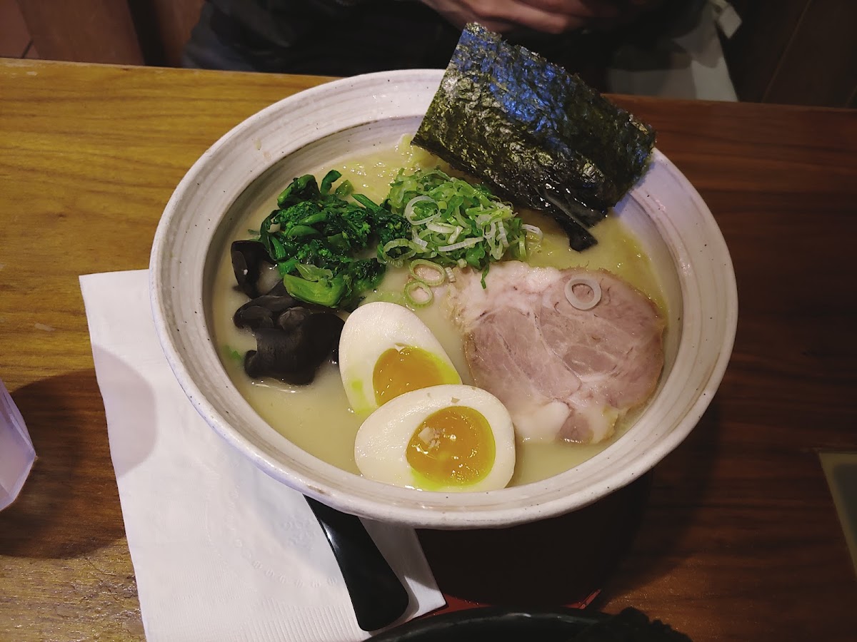 Tonkotsu Ramen Menu